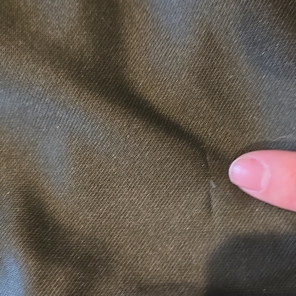 Green Adidas Track Pants with White and Peach Stripes - Picture 6 of 8